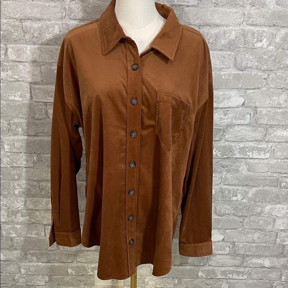Maurices Lightweight Carmel Corduroy Shirt
